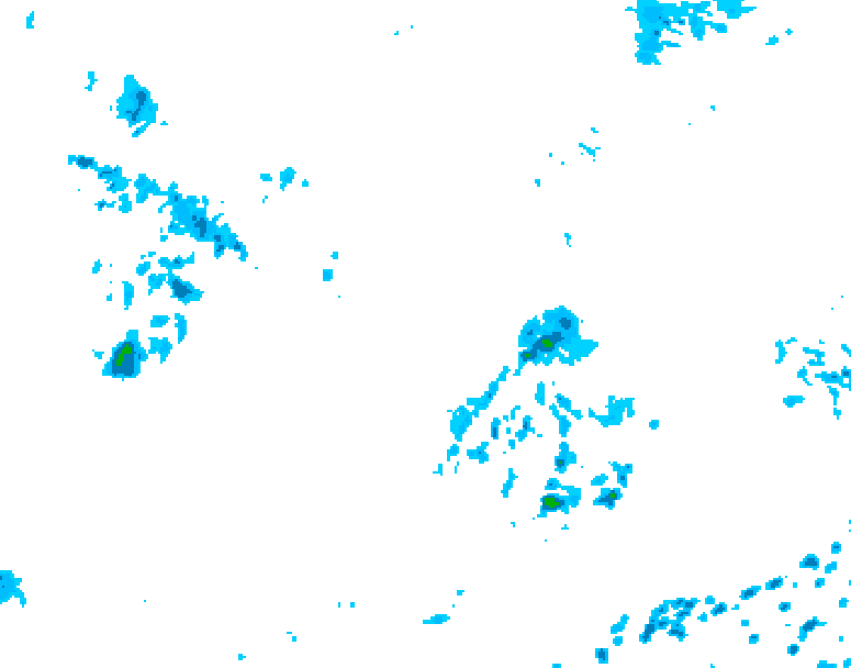 GDPS precipitation 090 hour forecast chart for Canada based on 2026/09/06 0000Z data