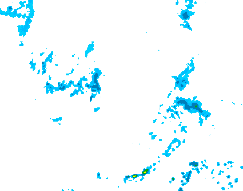 GDPS precipitation 108 hour forecast chart for Canada based on 2026/09/06 0000Z data