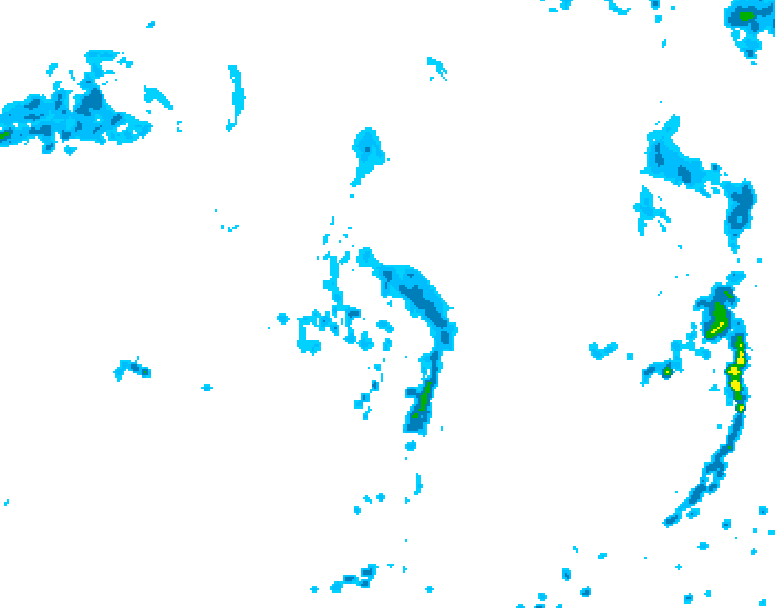 GDPS precipitation 144 hour forecast chart for Canada based on 2026/09/06 0000Z data