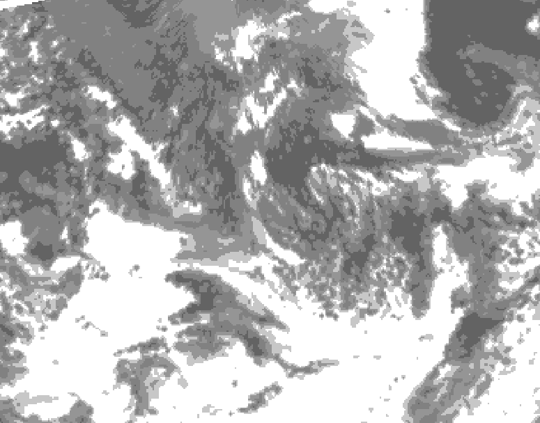 GDPS total cloud 186 hour forecast chart for Canada based on 2026/09/06 0000Z data