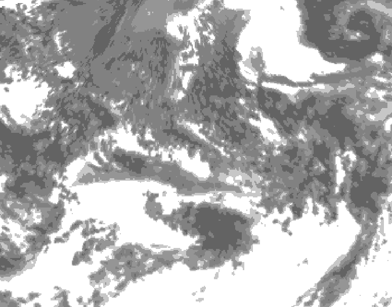 GDPS total cloud 204 hour forecast chart for Canada based on 2026/09/06 0000Z data