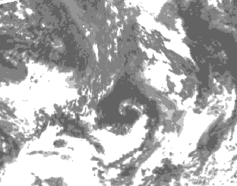 GDPS total cloud 144 hour forecast chart for Canada based on 2026/09/06 1200Z data