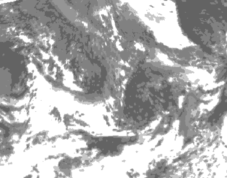GDPS total cloud 168 hour forecast chart for Canada based on 2026/09/06 1200Z data