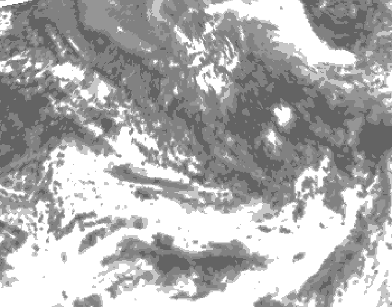 GDPS total cloud 192 hour forecast chart for Canada based on 2026/09/06 1200Z data