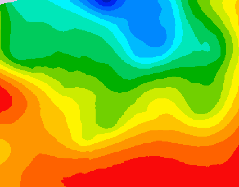 GDPS 500 millibar geopotential height 048 hour forecast chart for Canada based on 2026/09/07 0000Z data