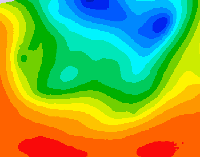 GDPS 500 millibar geopotential height 084 hour forecast chart for Canada based on 2026/09/07 0000Z data