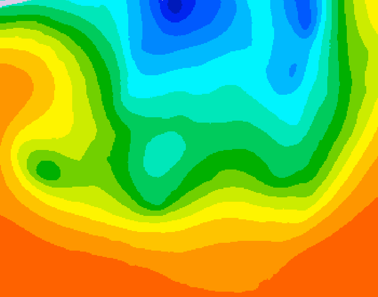 GDPS 500 millibar geopotential height 108 hour forecast chart for Canada based on 2026/09/07 0000Z data