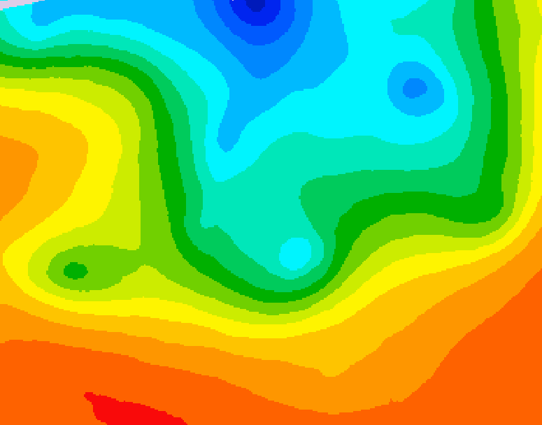 GDPS 500 millibar geopotential height 126 hour forecast chart for Canada based on 2026/09/07 0000Z data