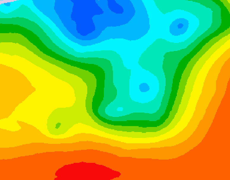 GDPS 500 millibar geopotential height 162 hour forecast chart for Canada based on 2026/09/07 0000Z data