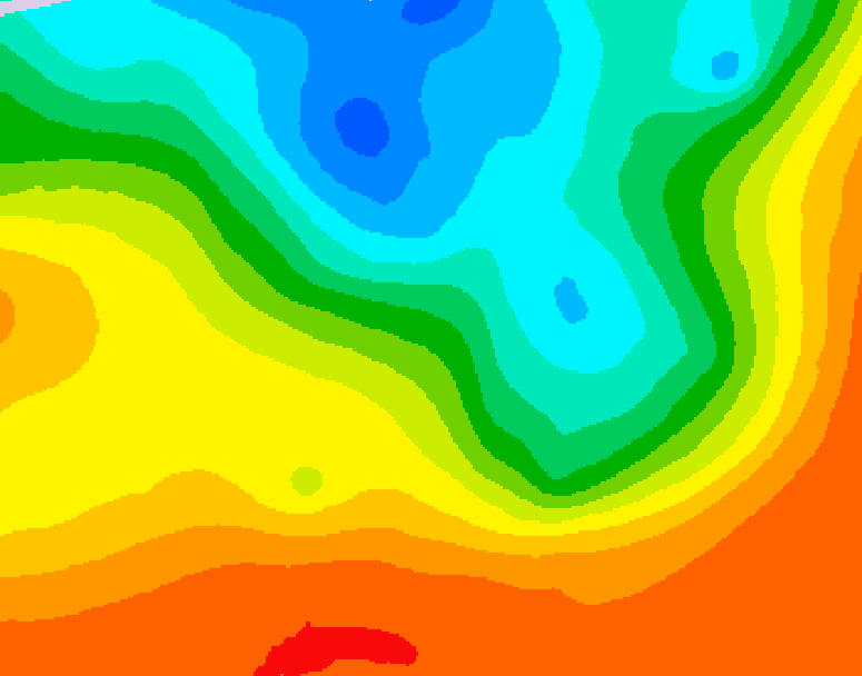 GDPS 500 millibar geopotential height 180 hour forecast chart for Canada based on 2026/09/07 0000Z data