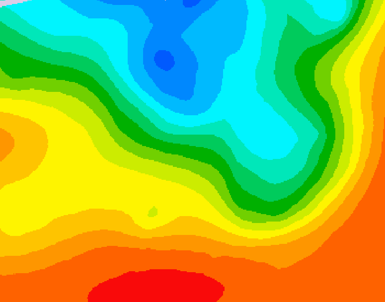 GDPS 500 millibar geopotential height 186 hour forecast chart for Canada based on 2026/09/07 0000Z data