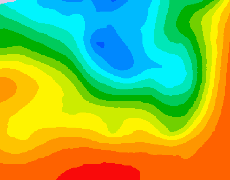GDPS 500 millibar geopotential height 198 hour forecast chart for Canada based on 2026/09/07 0000Z data