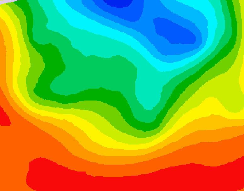 GDPS 500 millibar geopotential height 060 hour forecast chart for Canada based on 2026/09/07 1200Z data