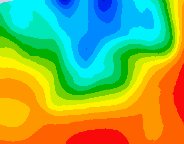 GDPS 500 millibar geopotential height 216 hour forecast chart for Canada based on 2026/09/07 1200Z data