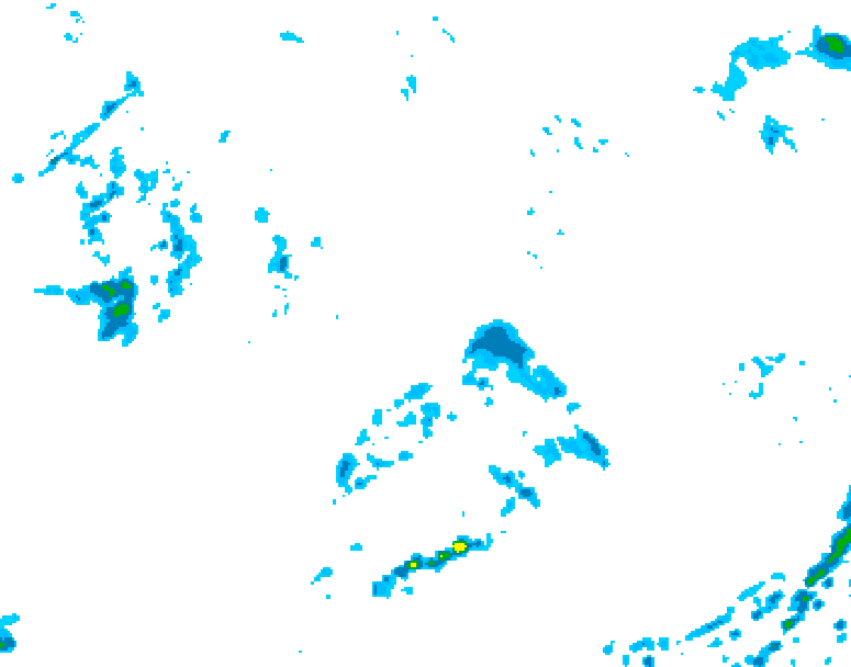 GDPS precipitation 054 hour forecast chart for Canada based on 2026/09/07 0000Z data