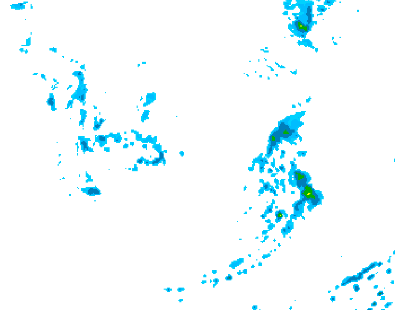 GDPS precipitation 078 hour forecast chart for Canada based on 2026/09/07 0000Z data