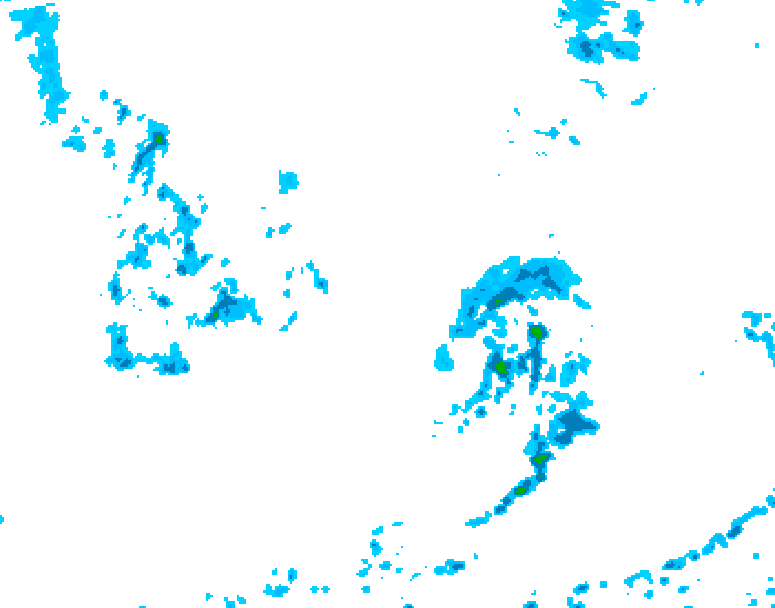 GDPS precipitation 060 hour forecast chart for Canada based on 2026/09/07 1200Z data