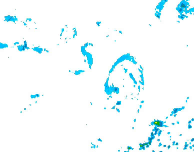 GDPS precipitation 144 hour forecast chart for Canada based on 2026/09/07 1200Z data