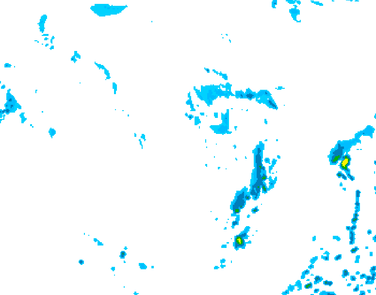 GDPS precipitation 240 hour forecast chart for Canada based on 2026/09/07 1200Z data