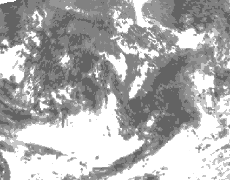 GDPS total cloud 078 hour forecast chart for Canada based on 2026/09/07 0000Z data