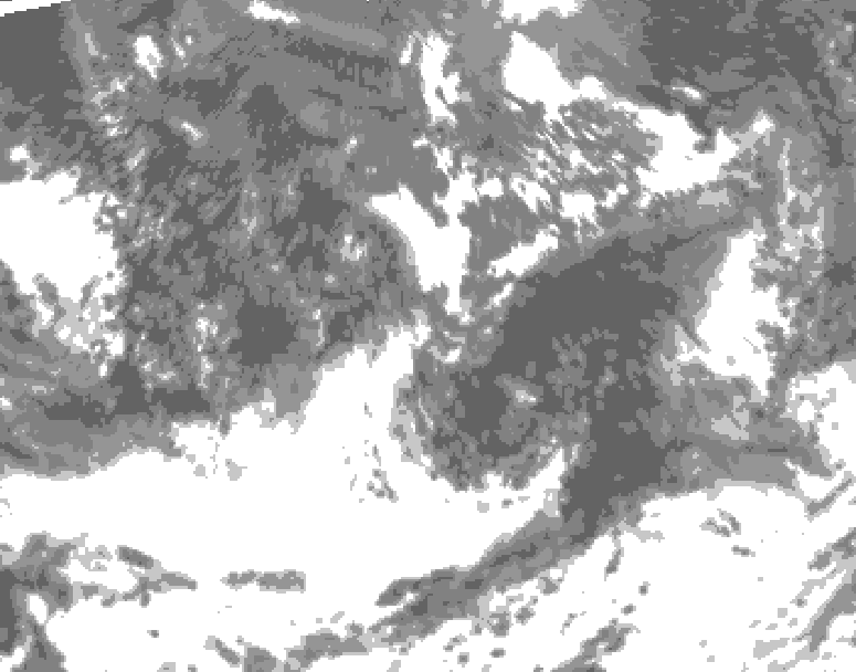 GDPS total cloud 060 hour forecast chart for Canada based on 2026/09/07 1200Z data