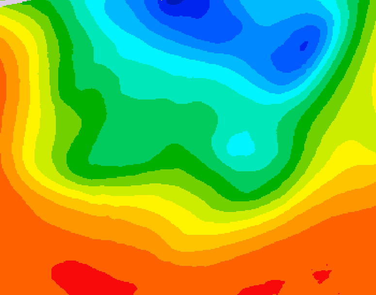 GDPS 500 millibar geopotential height 060 hour forecast chart for Canada based on 2026/09/08 0000Z data