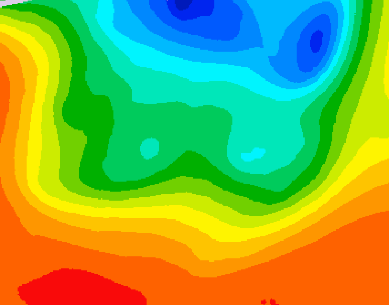 GDPS 500 millibar geopotential height 066 hour forecast chart for Canada based on 2026/09/08 0000Z data