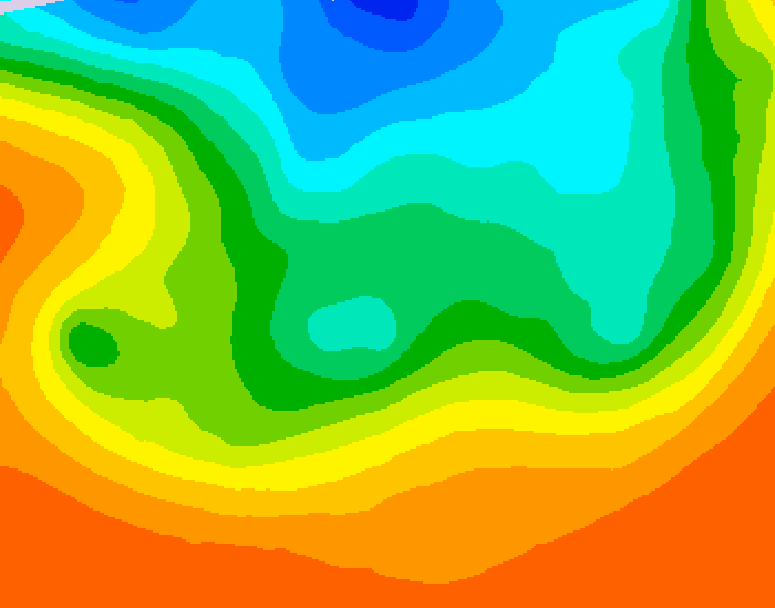 GDPS 500 millibar geopotential height 090 hour forecast chart for Canada based on 2026/09/08 0000Z data