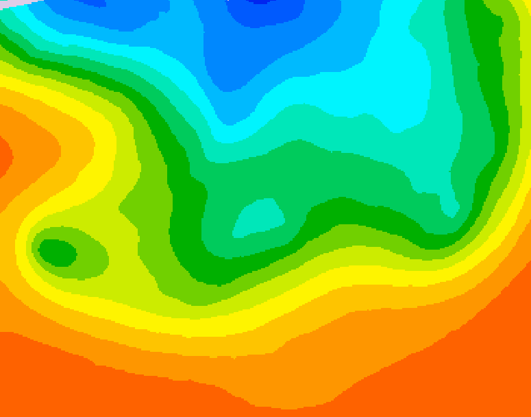 GDPS 500 millibar geopotential height 096 hour forecast chart for Canada based on 2026/09/08 0000Z data