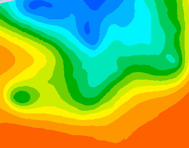 GDPS 500 millibar geopotential height 108 hour forecast chart for Canada based on 2026/09/08 0000Z data