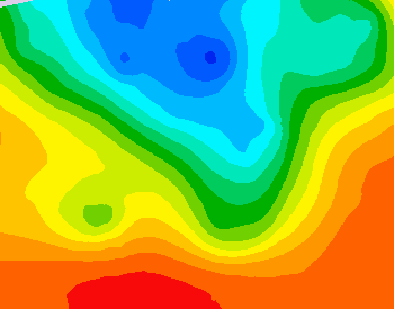GDPS 500 millibar geopotential height 138 hour forecast chart for Canada based on 2026/09/08 0000Z data
