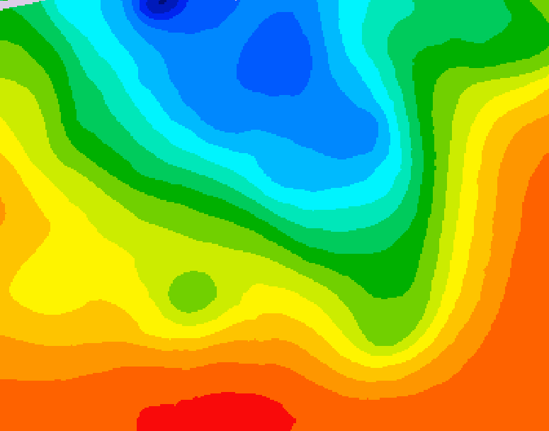 GDPS 500 millibar geopotential height 156 hour forecast chart for Canada based on 2026/09/08 0000Z data