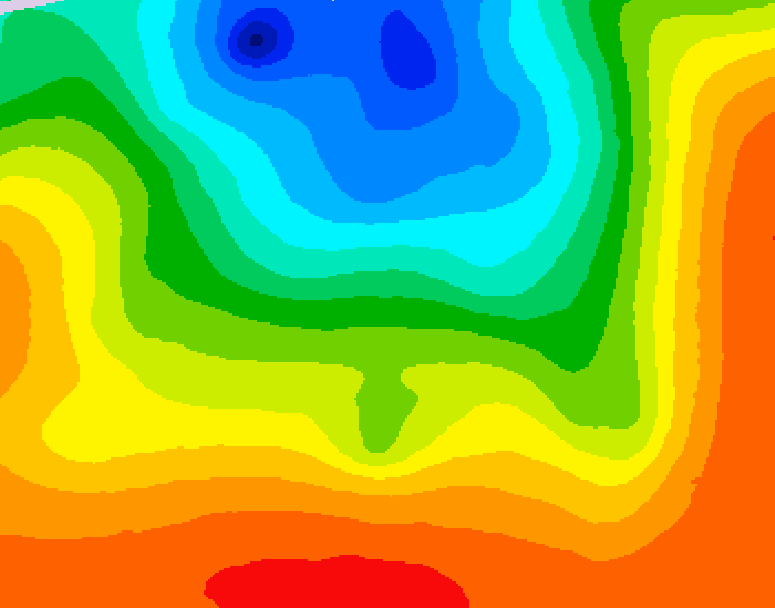 GDPS 500 millibar geopotential height 174 hour forecast chart for Canada based on 2026/09/08 0000Z data