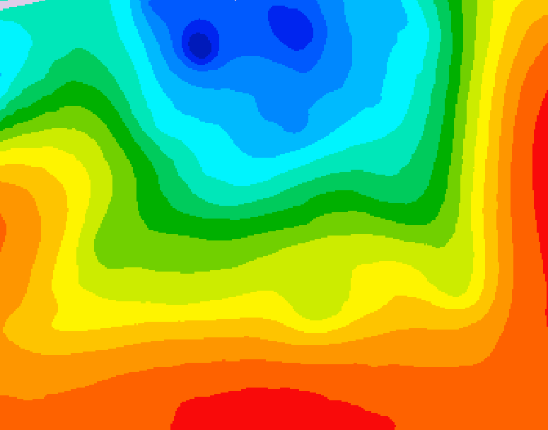 GDPS 500 millibar geopotential height 186 hour forecast chart for Canada based on 2026/09/08 0000Z data