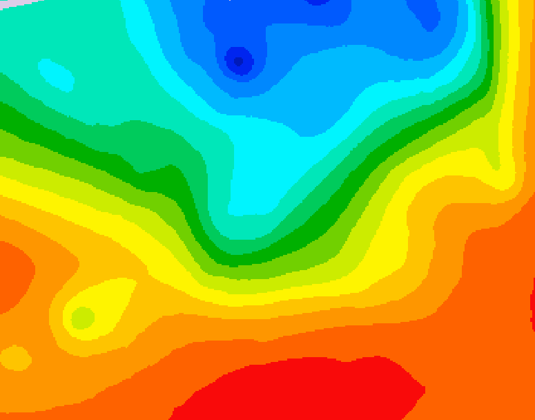 GDPS 500 millibar geopotential height 216 hour forecast chart for Canada based on 2026/09/08 0000Z data