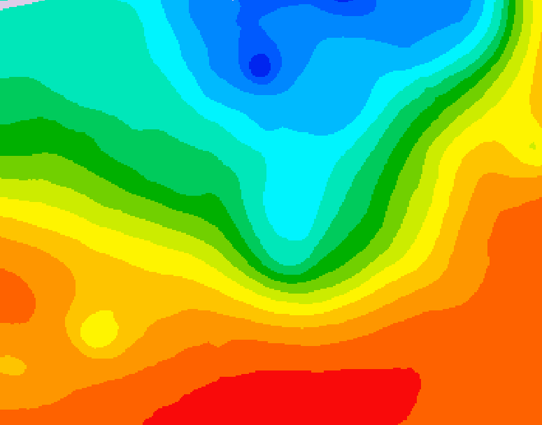 GDPS 500 millibar geopotential height 228 hour forecast chart for Canada based on 2026/09/08 0000Z data