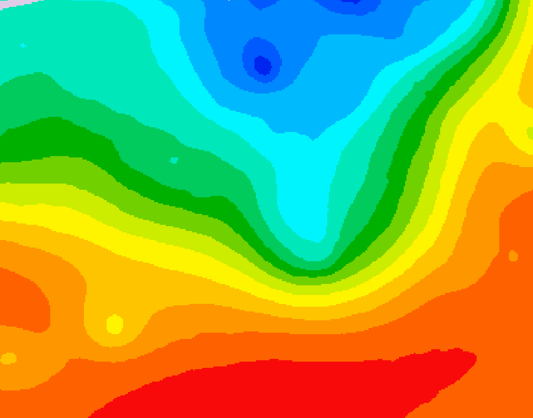 GDPS 500 millibar geopotential height 234 hour forecast chart for Canada based on 2026/09/08 0000Z data