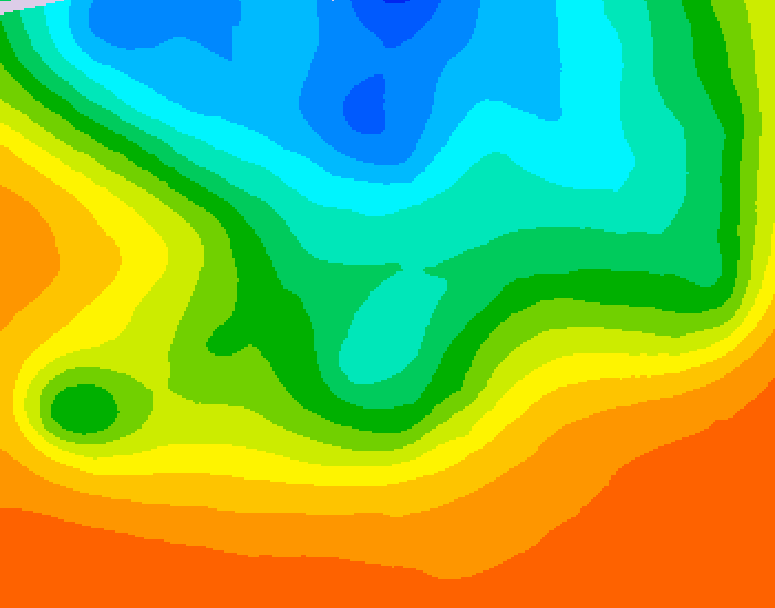 GDPS 500 millibar geopotential height 096 hour forecast chart for Canada based on 2026/09/08 1200Z data