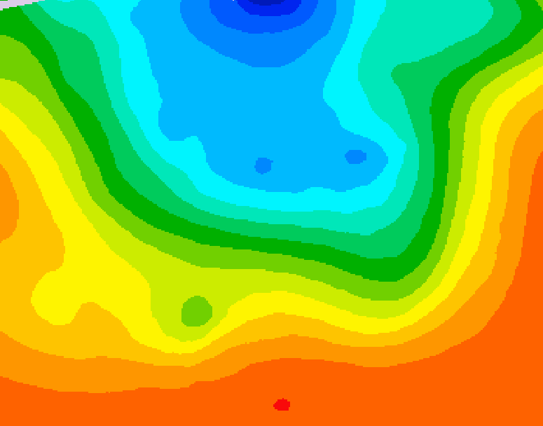 GDPS 500 millibar geopotential height 144 hour forecast chart for Canada based on 2026/09/08 1200Z data