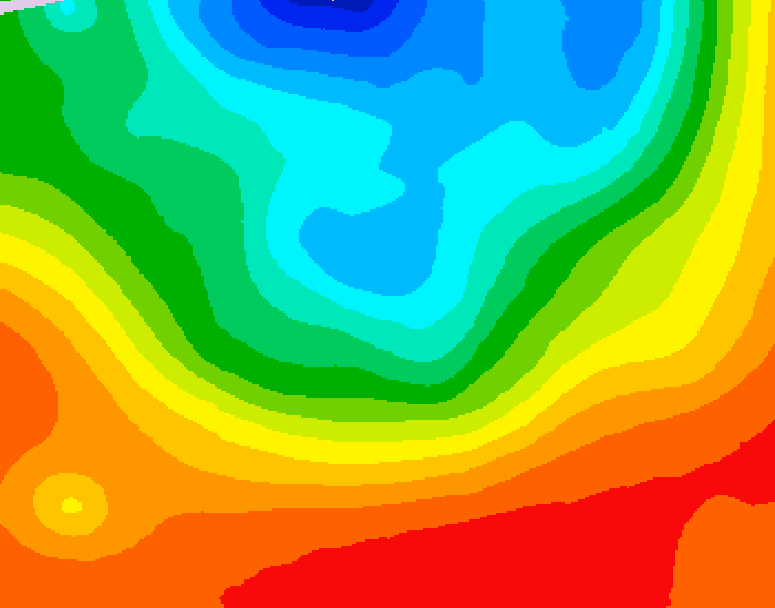 GDPS 500 millibar geopotential height 216 hour forecast chart for Canada based on 2026/09/08 1200Z data