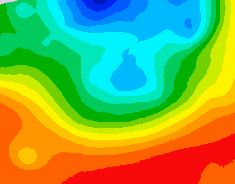 GDPS 500 millibar geopotential height 228 hour forecast chart for Canada based on 2026/09/08 1200Z data