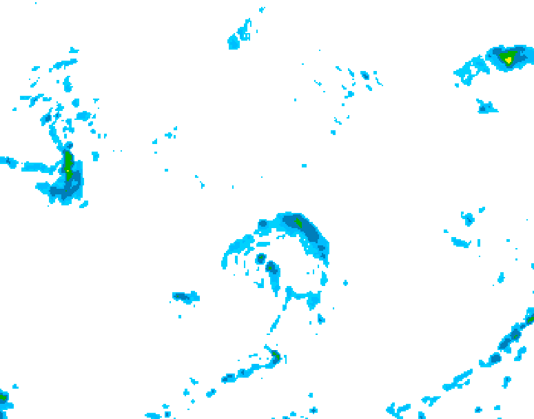 GDPS precipitation 024 hour forecast chart for Canada based on 2026/09/08 0000Z data