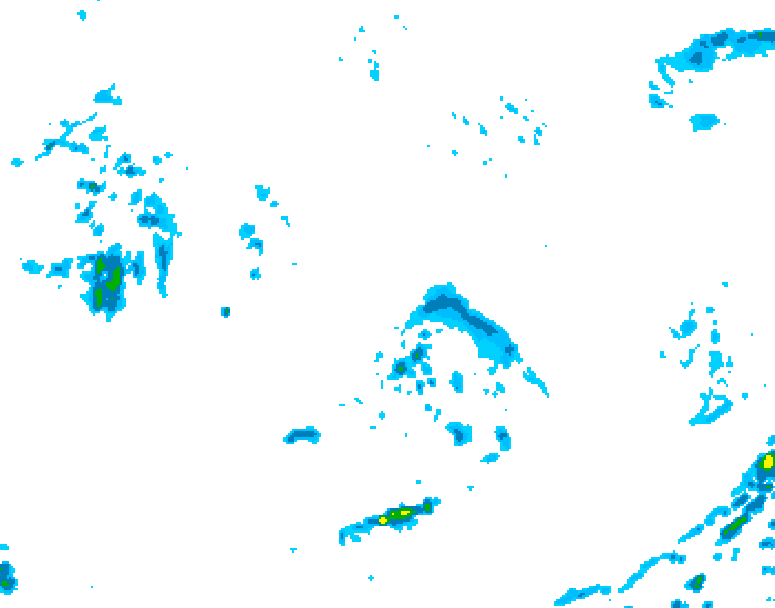 GDPS precipitation 030 hour forecast chart for Canada based on 2026/09/08 0000Z data