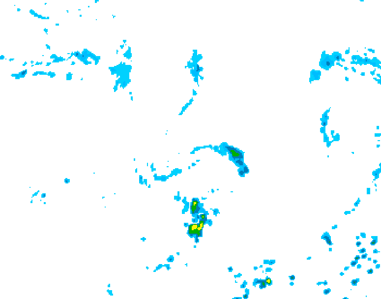 GDPS precipitation 102 hour forecast chart for Canada based on 2026/09/08 0000Z data