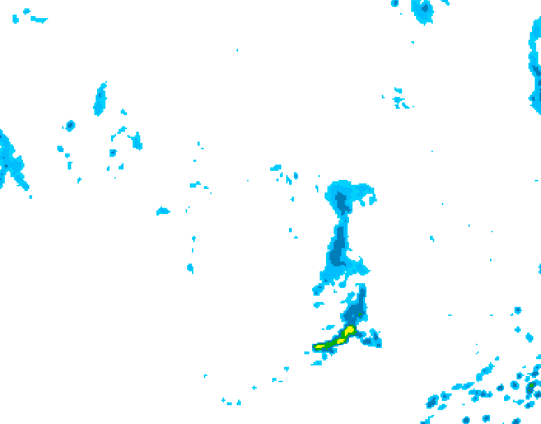 GDPS precipitation 216 hour forecast chart for Canada based on 2026/09/08 1200Z data