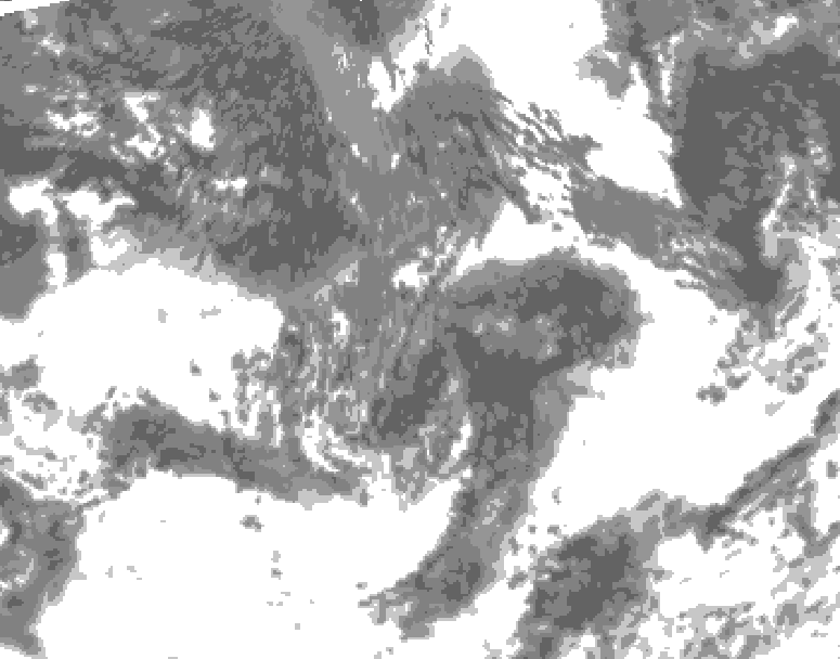 GDPS total cloud 114 hour forecast chart for Canada based on 2026/09/08 0000Z data