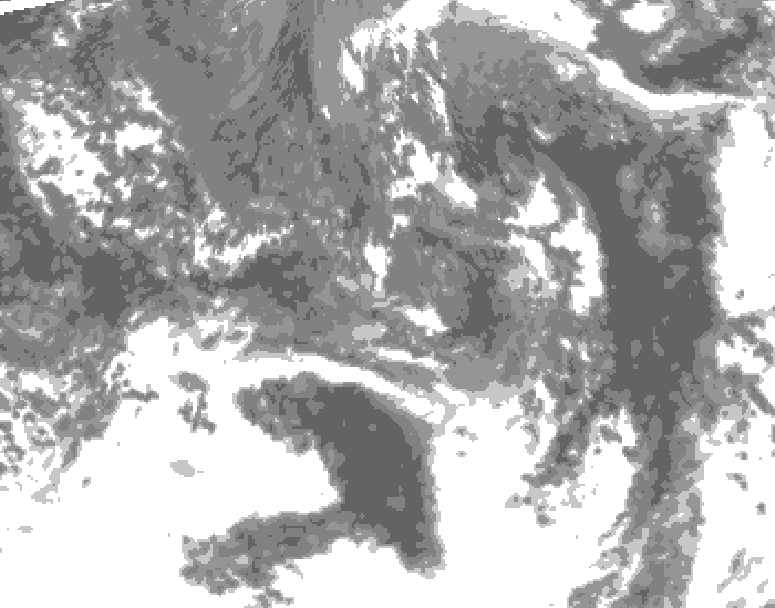 GDPS total cloud 162 hour forecast chart for Canada based on 2026/09/08 0000Z data
