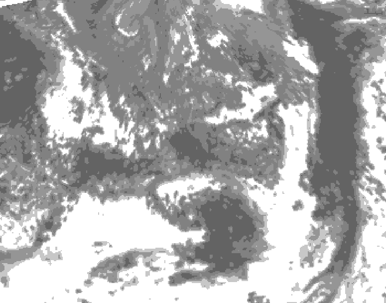 GDPS total cloud 180 hour forecast chart for Canada based on 2026/09/08 0000Z data