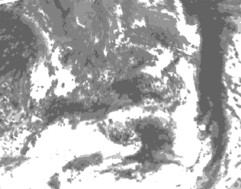 GDPS total cloud 186 hour forecast chart for Canada based on 2026/09/08 0000Z data