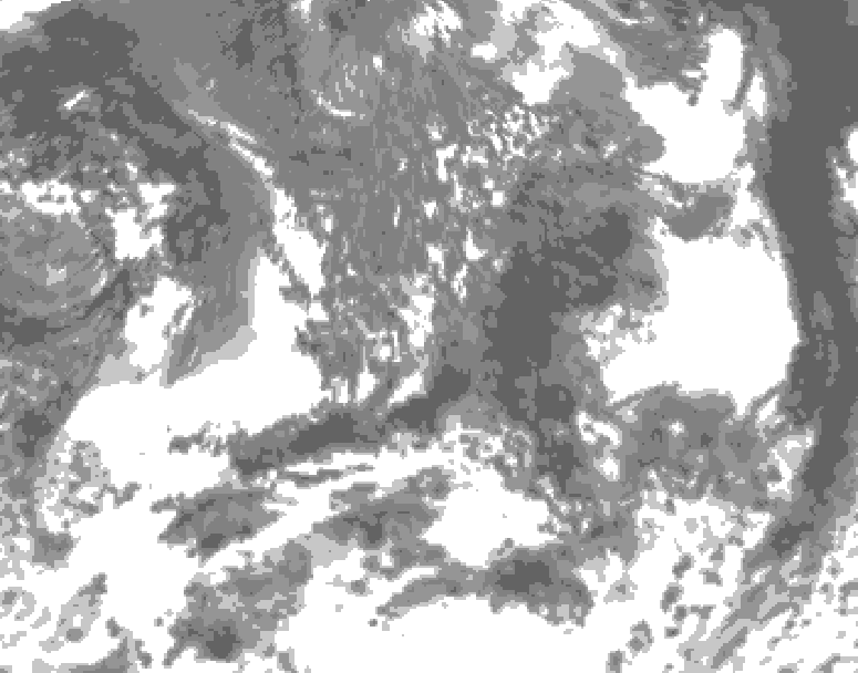 GDPS total cloud 210 hour forecast chart for Canada based on 2026/09/08 0000Z data